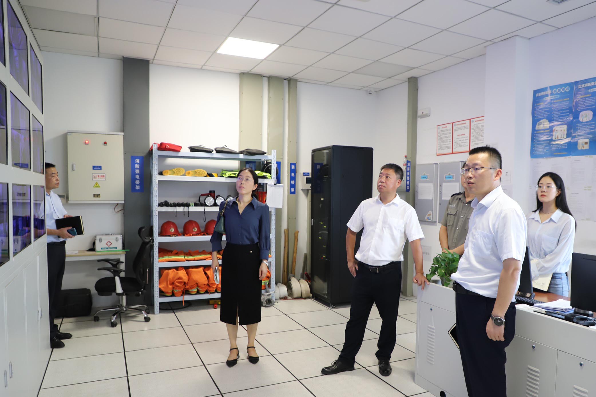 培訓公司開展中秋、國慶節前安全生產檢查